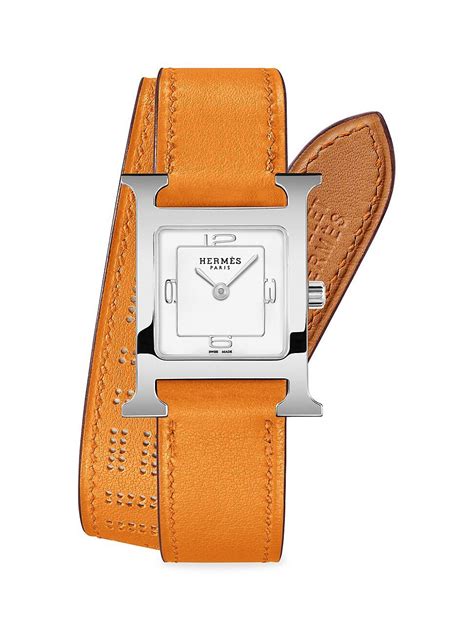 hermes watches sale ebay|Hermes stainless steel watches.